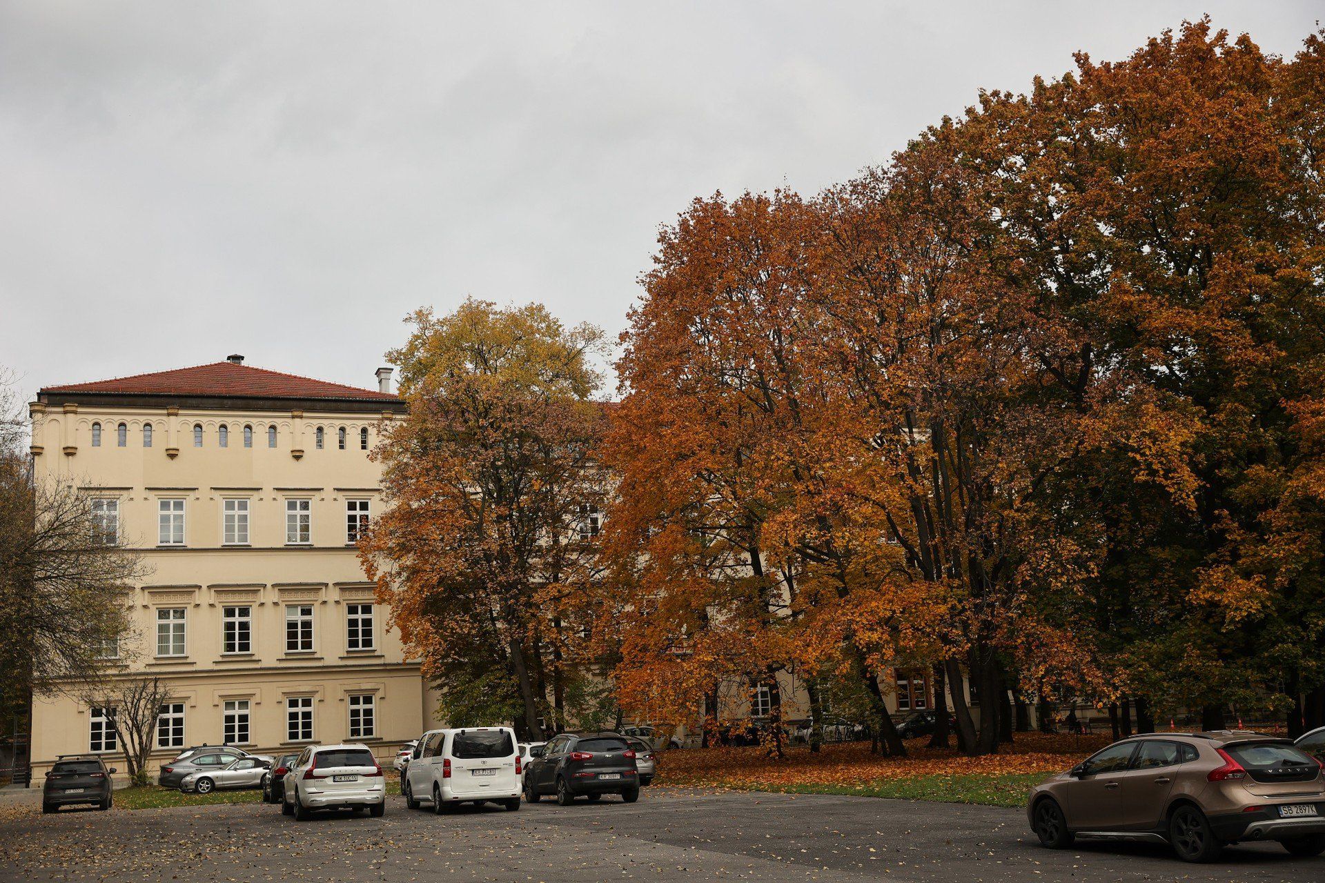 Pałac Królewski w Łobzowie wraz z zielonym otoczeniem