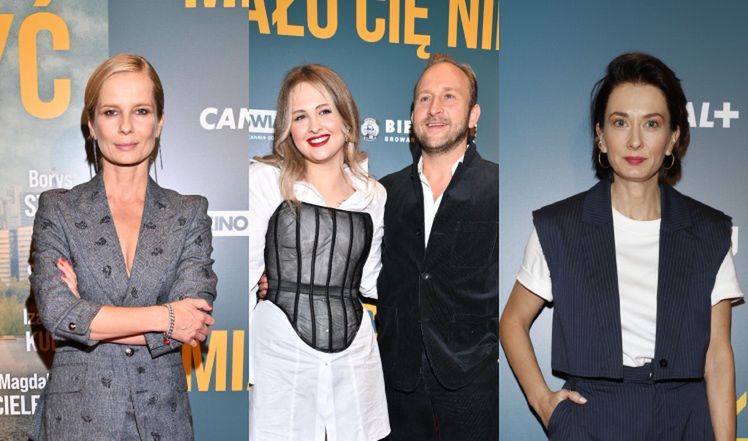 Gwiazdy na premierze filmu "Miało Cię tu nie być"