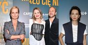 Garstka gwiazd na premierze filmu "Miało Cię tu nie być": Borys Szyc z córką Sonią, elegancka Magdalena Cielecka (ZDJĘCIA)