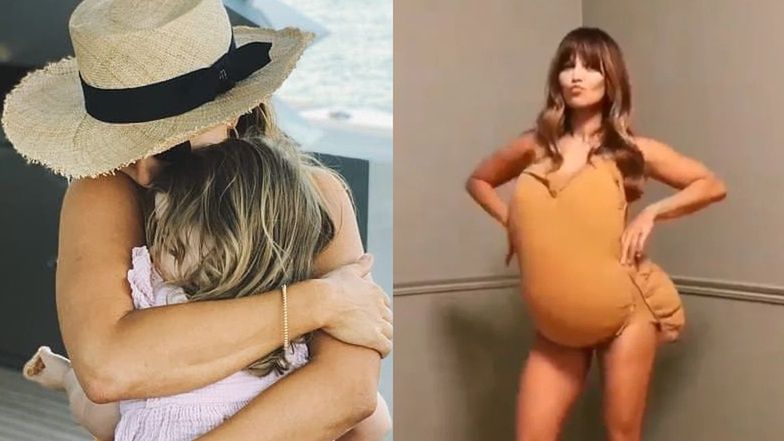 Anna Lewandowska tuli się do Klary na nowym zdjęciu