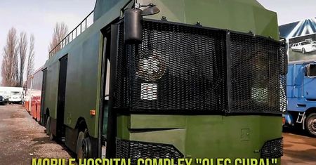 "Mad Max" dla Ukrainy. Rumunia sfinansowała opancerzenie polskiego autobusu