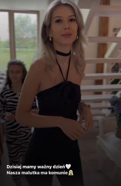 Komunia córki Justyny Steczkowskiej