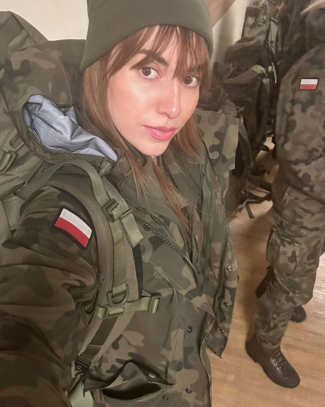 Marianna Schreiber systematycznie relacjonuje swój pobyt w wojsku