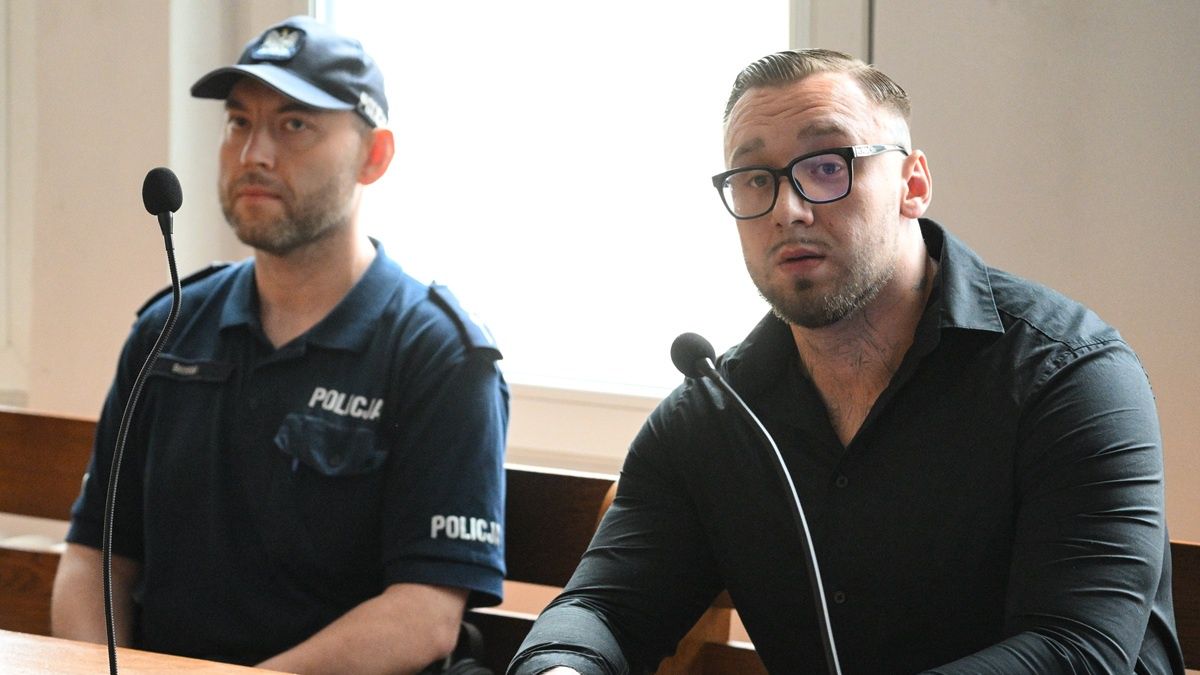 Łukasz Żak przed sądem.