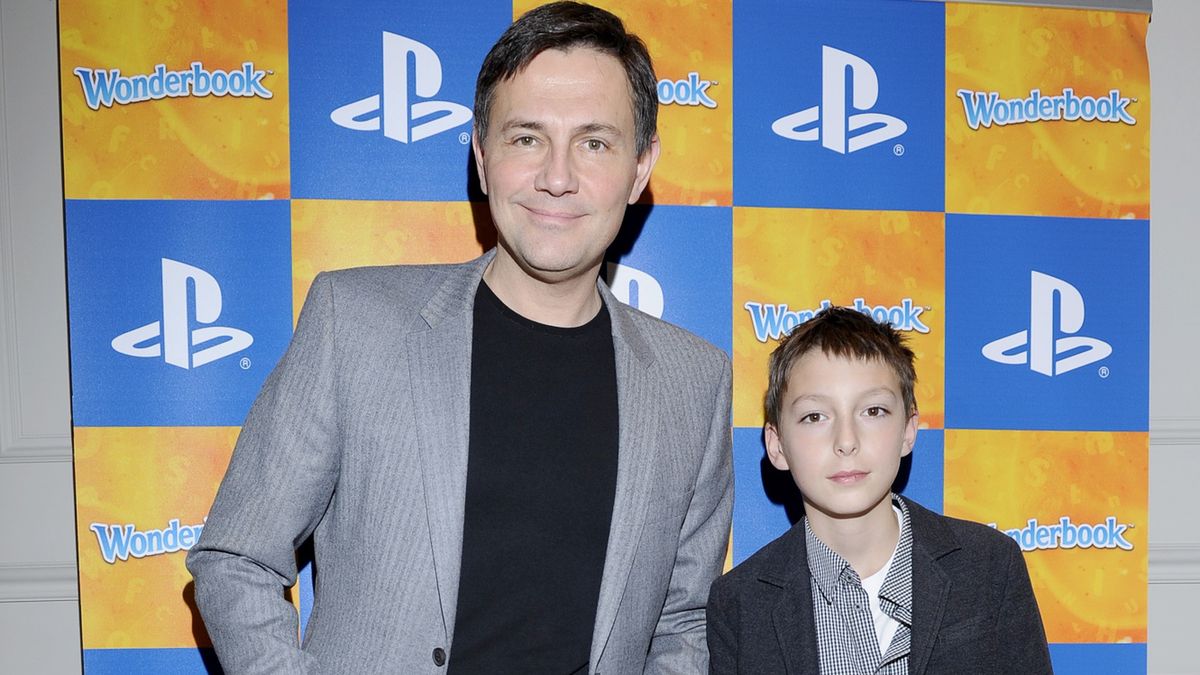 Krzysztof Ibisz z synem Maksymilianem 