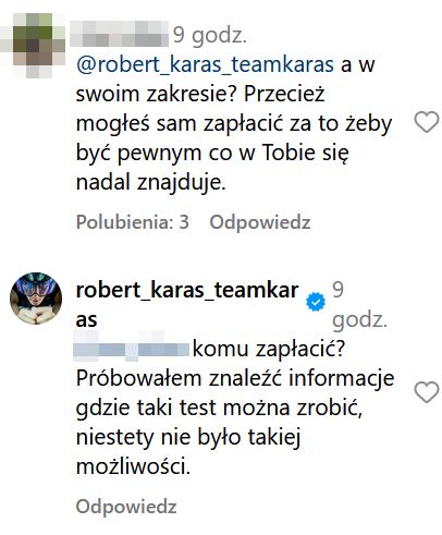 Robert Karaś odpowiada na pytania internautów