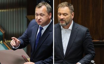 "Na pana patrzę". Poseł PiS uderzył w Nitrasa
