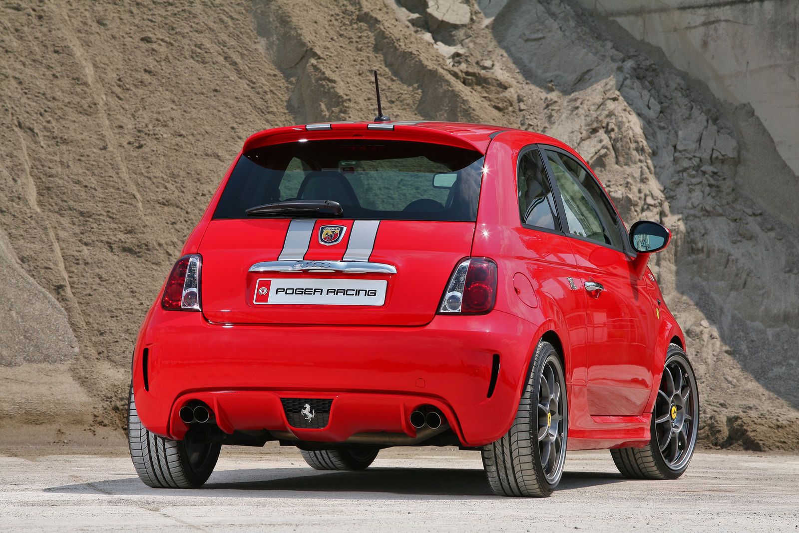 Abarth 500 Ferrari Edition Pogea Racing