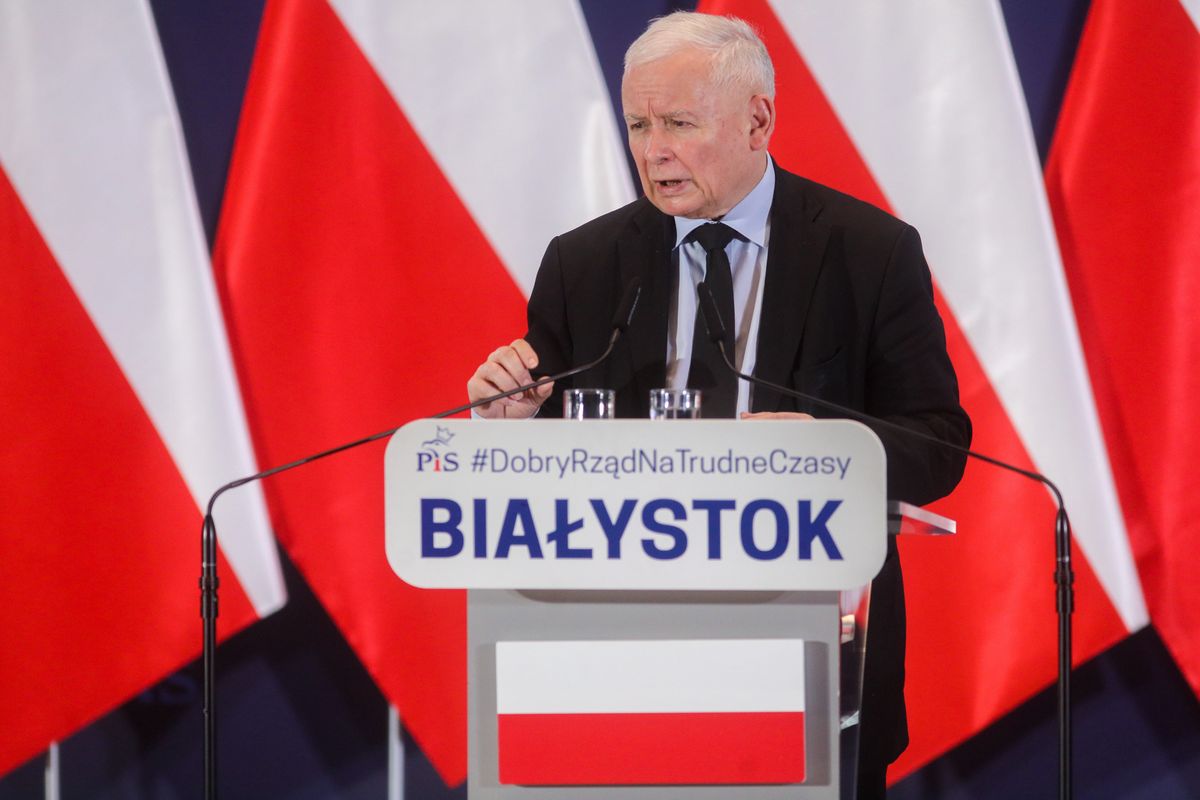 Kaczyński: nie chcemy Polski, która żyje ze świadczeń społecznych 