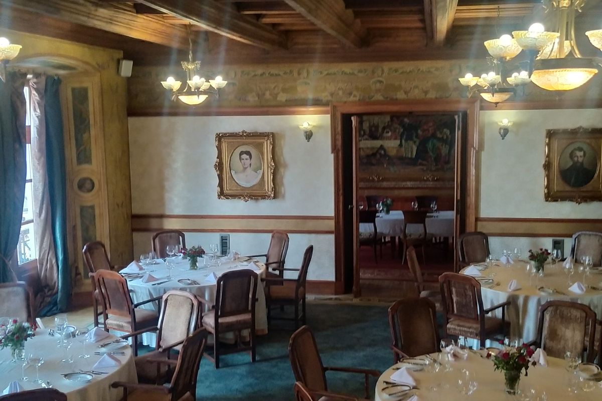 Wnętrza restauracji "Wierzynek"