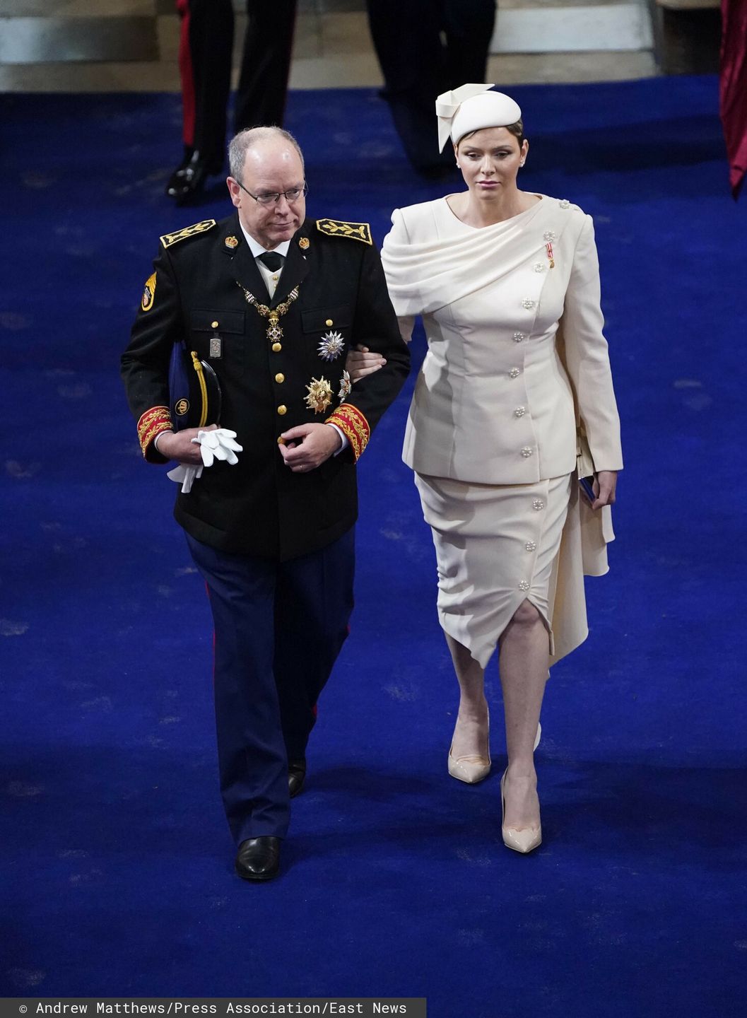 księżniczka Charlene i książę Albert