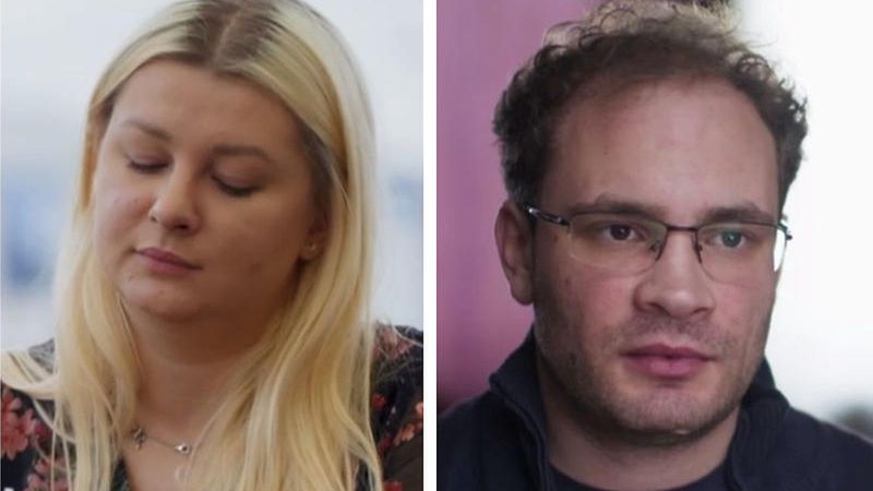 Julia i Tomasz podczas 6. edycji "Ślubu od pierwszego wejrzenia" (screen player.pl)