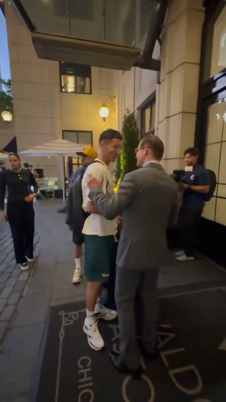 Robert Lewandowski zawitał do Chicago