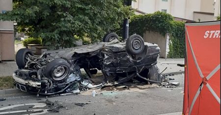 Wypadek w Lublinie. Jedna osoba nie żyje, siedem rannych