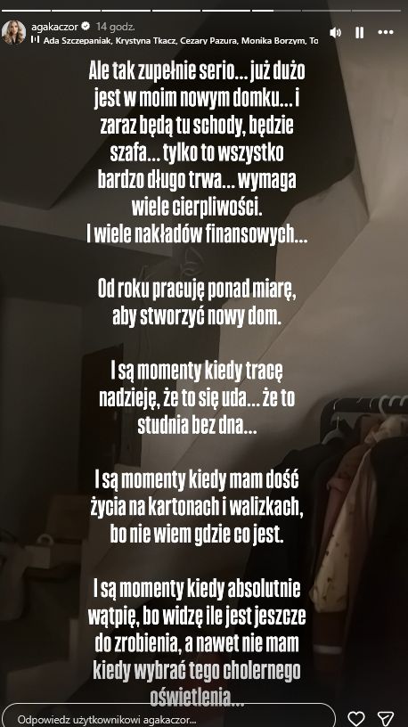 Agnieszka Kaczorowska pokazała nowy dom