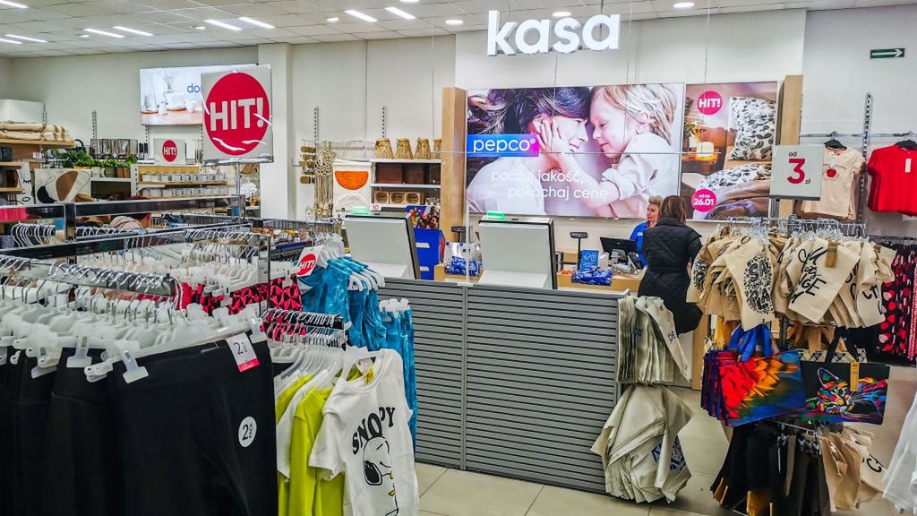 Economy And Business In Poland
Pepco store in Krakow, Poland on January 18, 2023. (Photo by Beata Zawrzel/NurPhoto via Getty Images)
NurPhoto
polish, brand, shop, european, company, discount, pepco, january 18, beata zawrzel, nurphoto