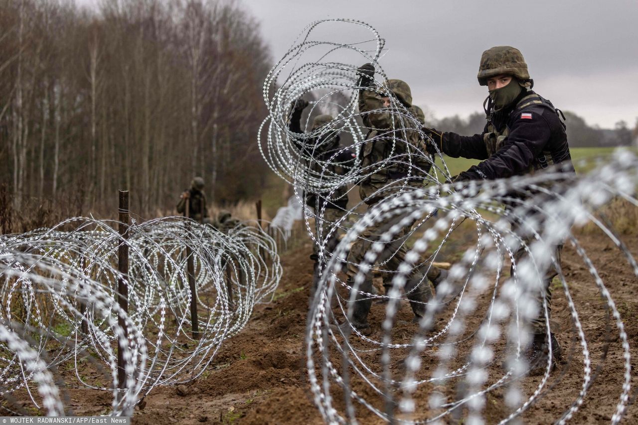 Budowa zapory na granicy Polski z obwodem kaliningradzkim