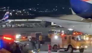 Lot grozy. Pożar na lotnisku w Brazylii