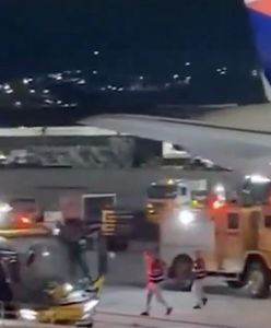 Lot grozy. Pożar na lotnisku w Brazylii