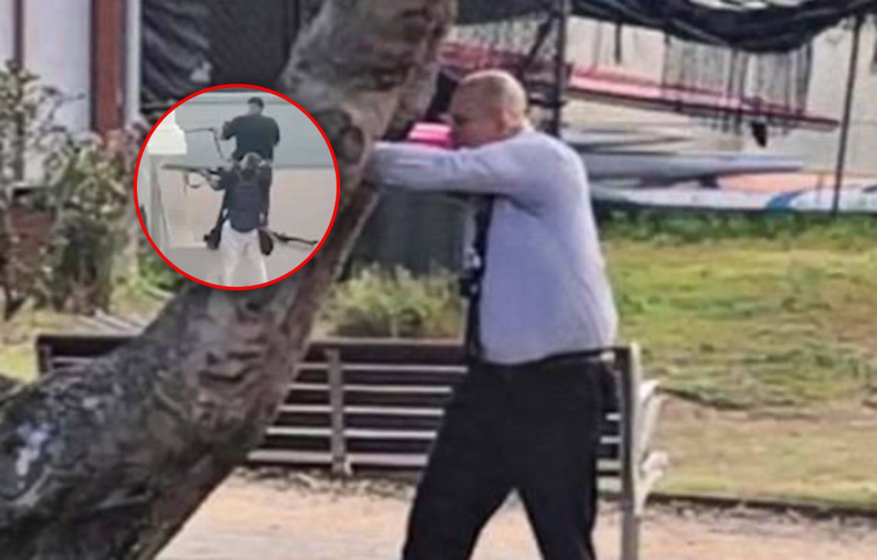 Jest bohaterem. To on zastrzelił zamachowca