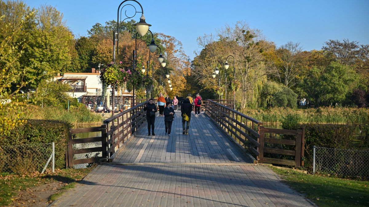 Polska jesie? 2024
25.10.2024 Inowroclaw. Zlota Polska jesien w Inowroclawskim Parku Solankowy z tezniami.
Fot. Jacek Slomion/REPORTER
N/z
Jacek Slomion/REPORTER
