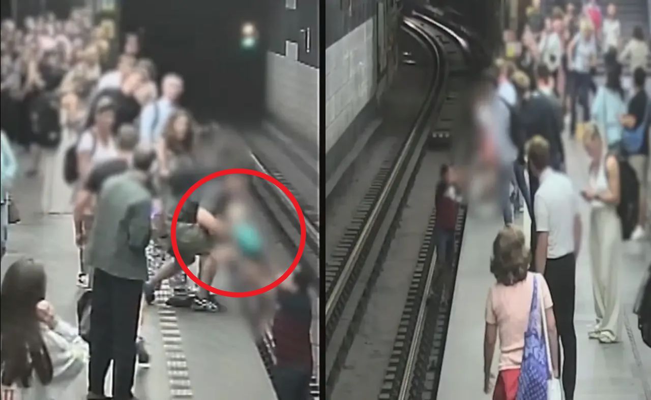 Chwile grozy w Pradze. 7-latek patrzył w telefon. Upadł na tory