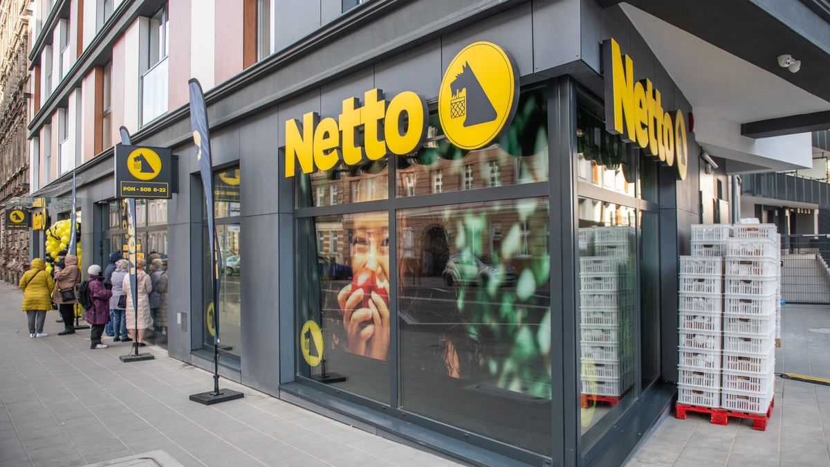 Sklep Netto w Szczecinie