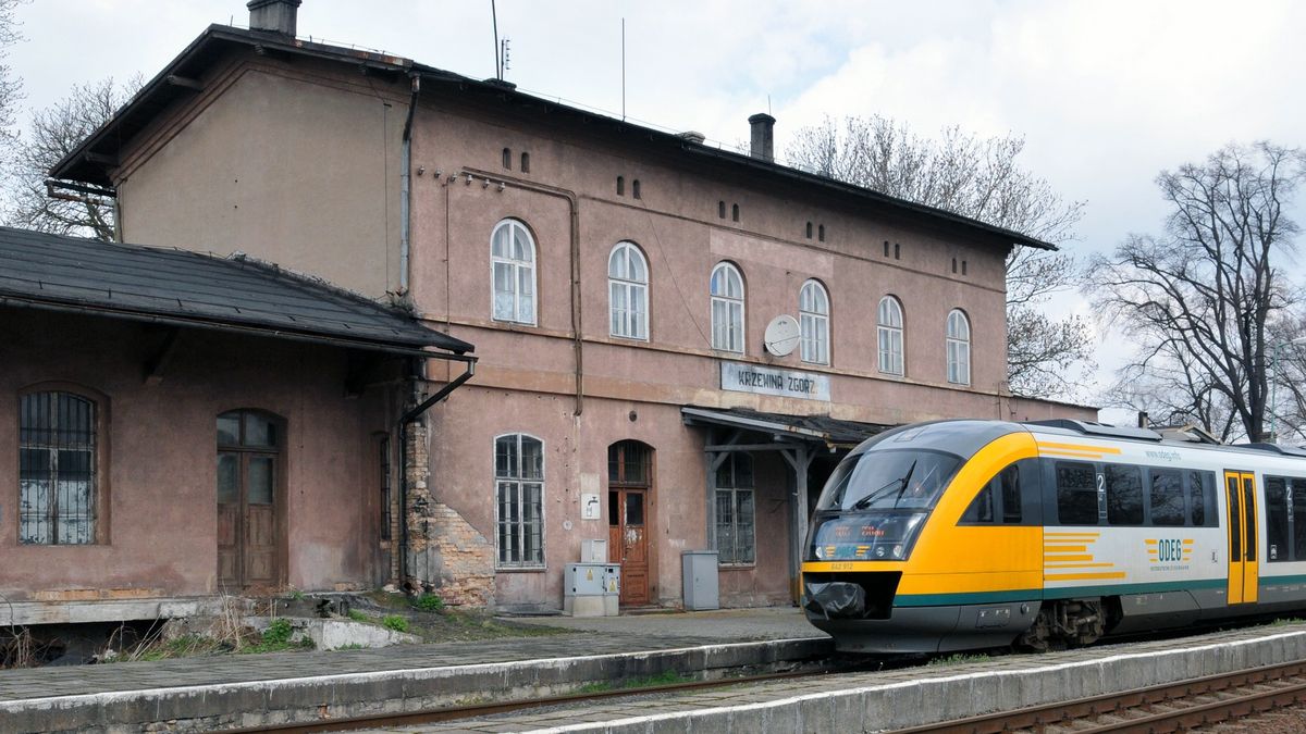 Zapomniana stacja w Krzewinie Zgorzeleckiej