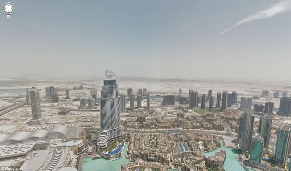 Google Street View na najwyższym budynku świata. Zobaczcie niesamowite zdjęcia 3