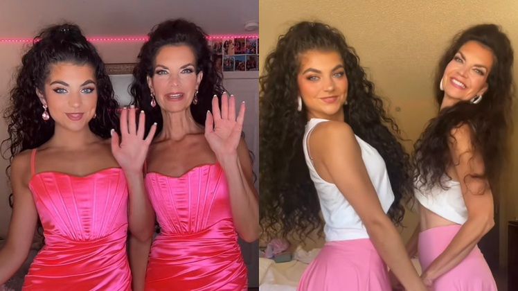 24-letnia córka i 56-letnia mama udają bliźniaczk