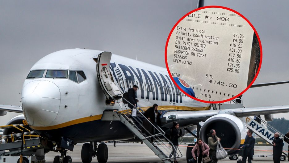 Dodatkowe opłaty rozbawiły wszystkich, nawet szefa Ryanaira