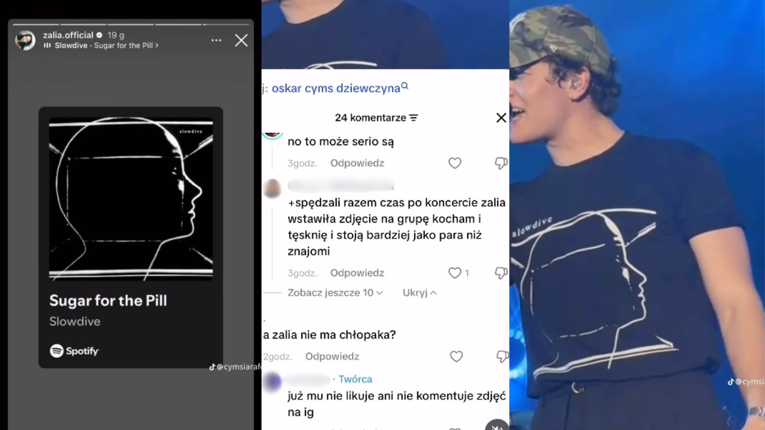 Zalia i Oskar Cyms są parą?