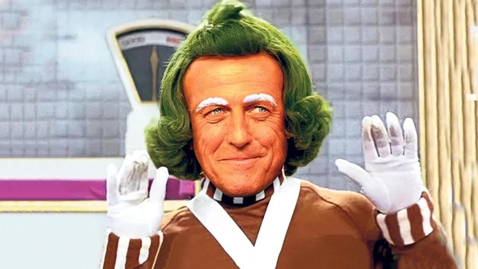 Hugh Grant w filmie "Wonka"