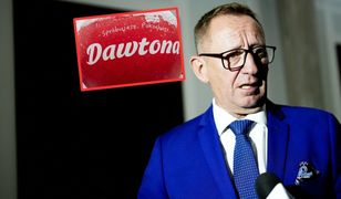 "Daj plusa na Telusa". Dawtona tłumaczy się z ceny tubek dla polityków