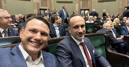 Mentzen wrzucił zdjęcie z Kowalskim. Opis bawi do łez