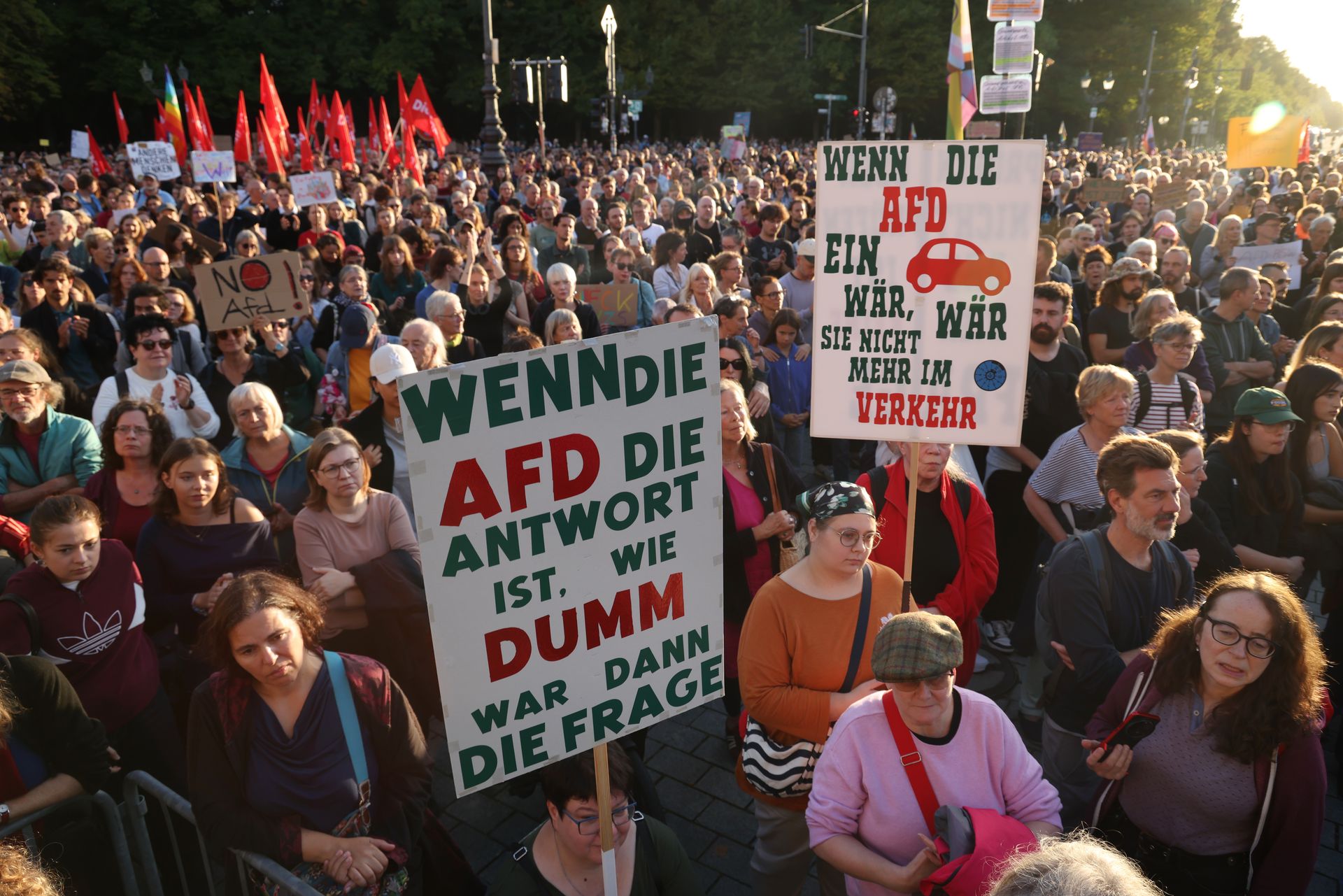 Zdjęcie do aktualności: Berlin protestuje przeciwko AfD. W tle wybory w Saksonii-Anhalt