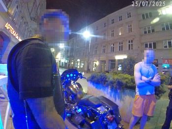 Katowice: Pijany Belg urządził sobie rajd harleyem po mieście