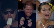 Szczęśliwy książę Harry na meczu Lionela Messiego. Była też Selena Gomez i delektujący się lodem Leonardo Dicaprio (ZDJĘCIA)
