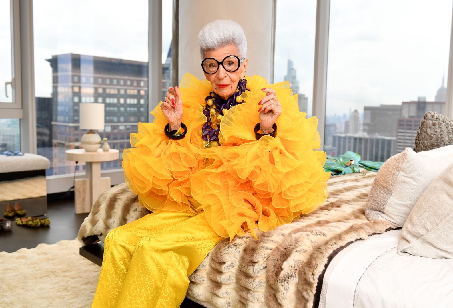 Iris Apfel - ikona stylu i miłośniczka ekstrawagancji