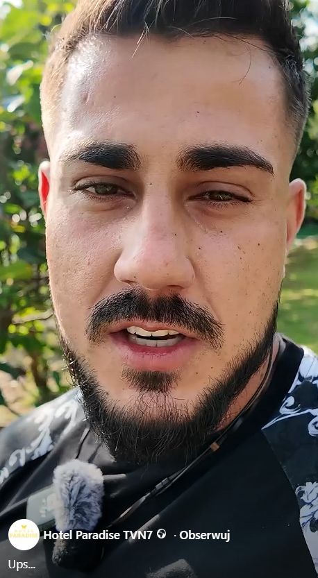 Bartek z "Hotelu Paradise" wyjaśnia swój wybuch