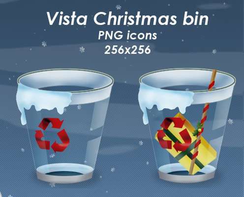 Vista Christmas Bin (Fot. VistaDesktopThemes.com)