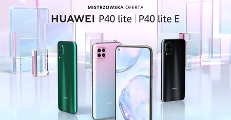 W AB Foto Huawei P40 Lite i Lite E za 999 i 699 zł z dodatkowym pakietem prezentów