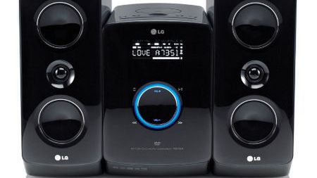 Mikrowieża LG z DVD i głośnikami o mocy 160W 1