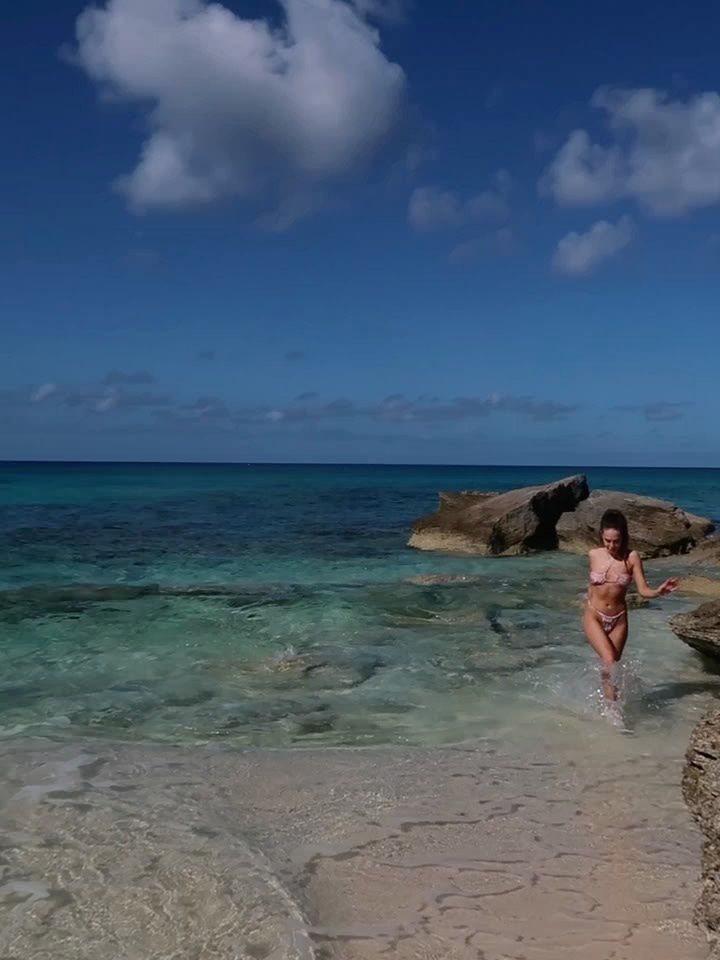 Blanka na wakacjach na Bahamach 