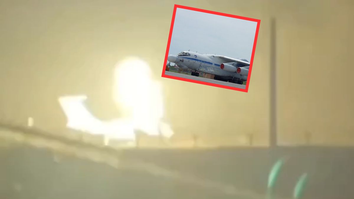 Trafienie rosyjskiego A-60