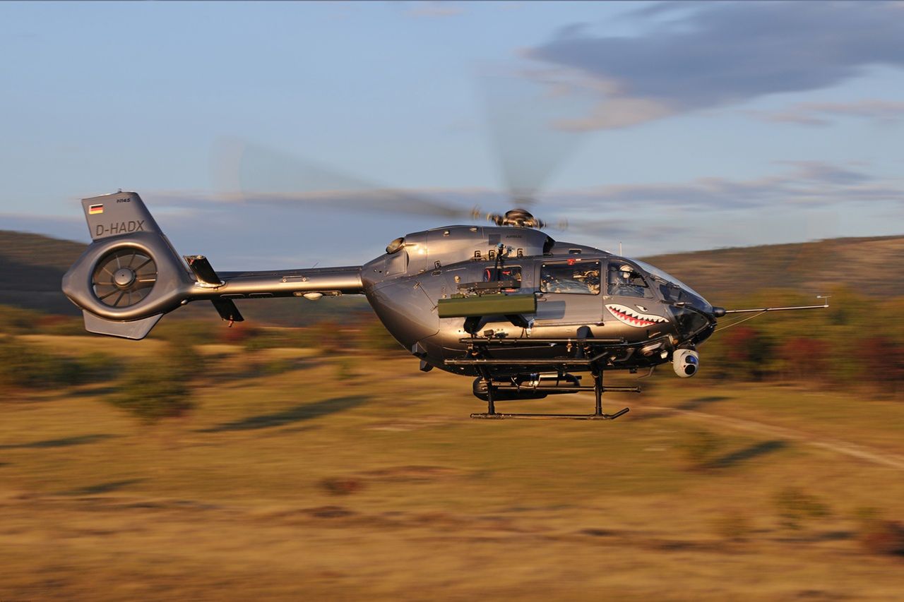 Śmigłowiec H145 z systemem HForce