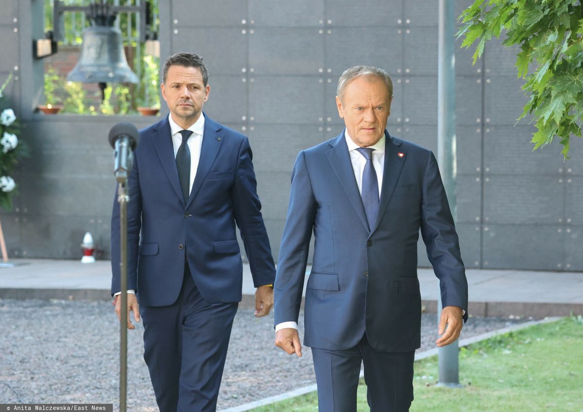 Rafał Trzaskowski i Donald Tusk