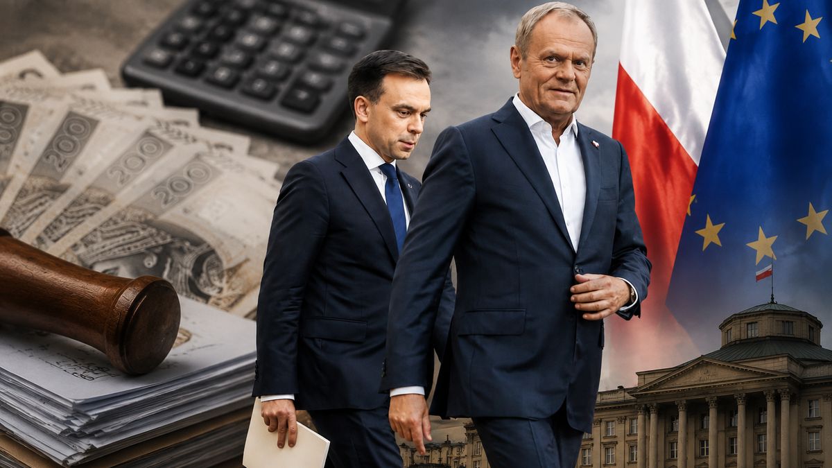 Andrzej Domański i Donald Tusk