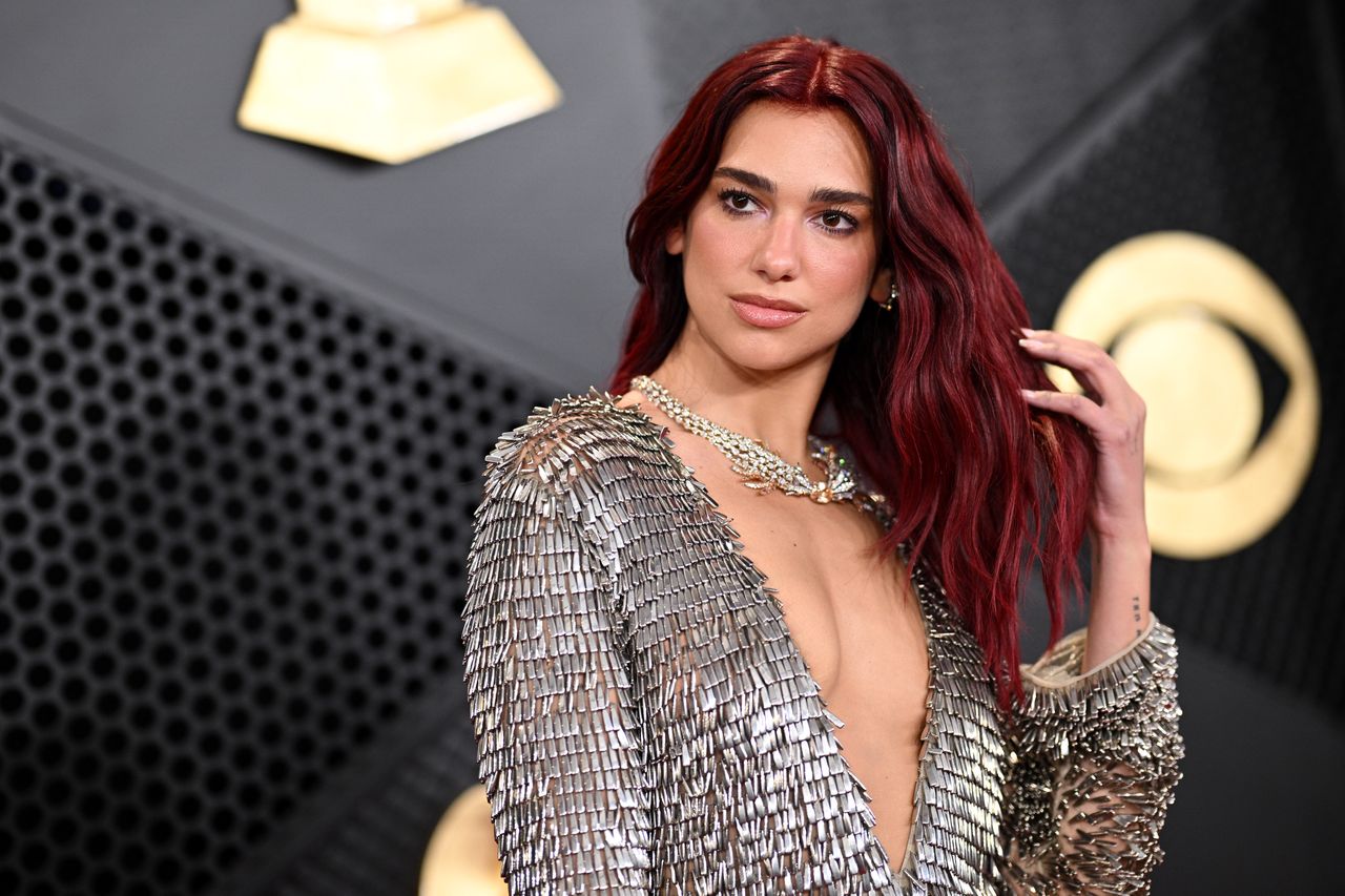 LOS ANGELES, CALIFORNIA - FEBRUARY 04: (FOR EDITORIAL USE ONLY) Dua Lipa attends the 66th GRAMMY Awards at Crypto.com Arena on February 04, 2024 in Los Angeles, California. (Photo by Lionel Hahn/Getty Images)