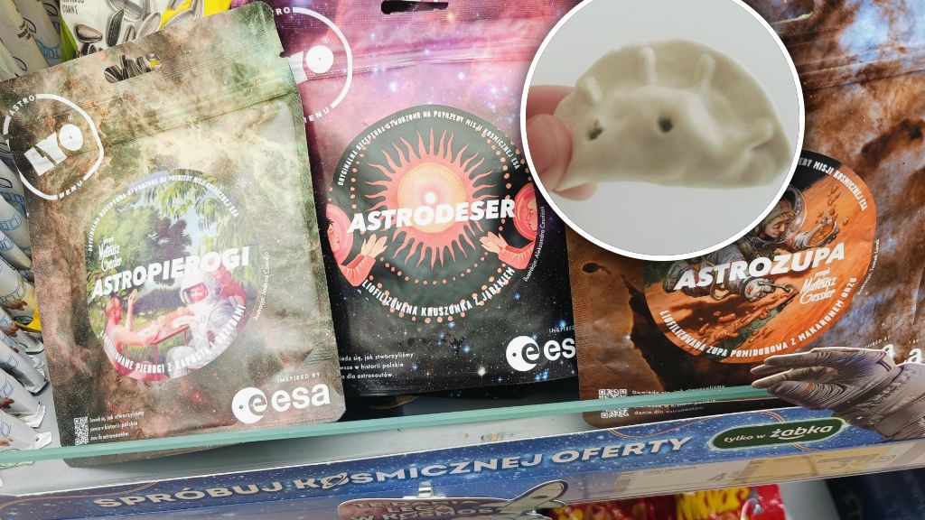 Spróbowałem pierogów, które lecą w kosmos